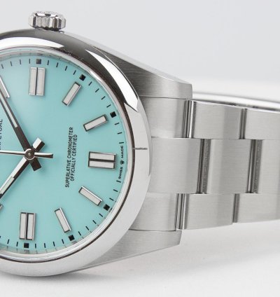 Rolex Oyster Perpetual 41 Tiffany Blue 41mm Stainless Steel 124300