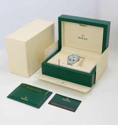 Rolex Oyster Perpetual 41 Tiffany Blue 41mm Stainless Steel 124300