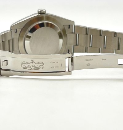 Rolex Oyster Perpetual 41 Turquoise Blue Celebration Motif Index Dial