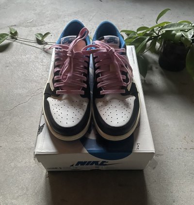 Travis Scott Fragment Jordan 1 Lows