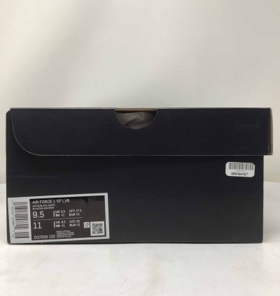 Air Force 1 07 Lv8 40th Anniversary - White Black