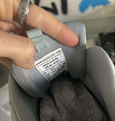 Balenciaga Cool Grey Track Sneakers