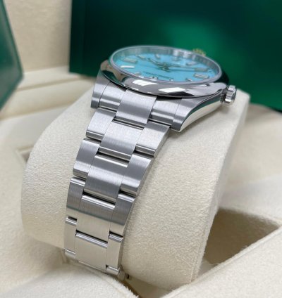 Rolex Oyster Perpetual 41 Unworn Oyster Perpetual 41mm 124300 Turquoise Index Dial Oyster Bracelet