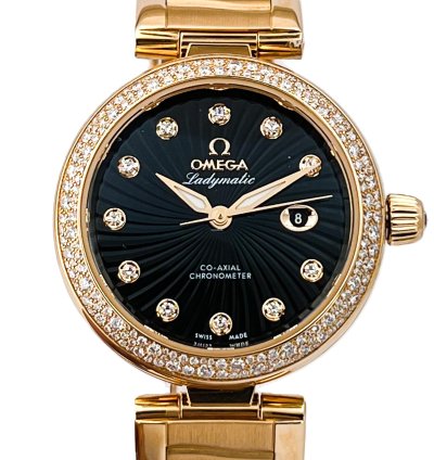 Omega De Ville Ladymatic Factory Diamond 34mm 425 65 34 20 51 002