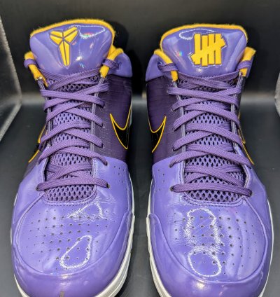 Nike Undefeated Kobe 4 Protro Court Purple La Lakers Vnds