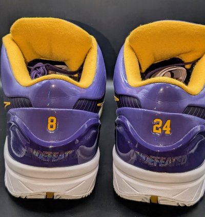 Nike Undefeated Kobe 4 Protro Court Purple La Lakers Vnds