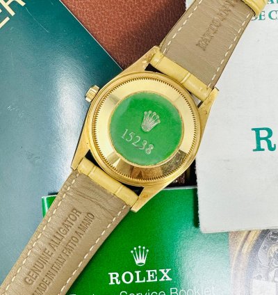 Rolex Oyster Perpetual Date 15238 Qaboos Bin Said Al Said Dial Full Set
