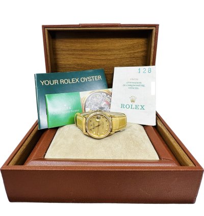 Rolex Oyster Perpetual Date 15238 Qaboos Bin Said Al Said Dial Full Set