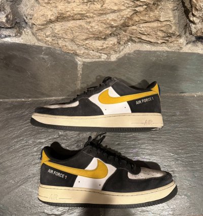 Air Force 1 07 Lv8 Athletic Club Black Gold