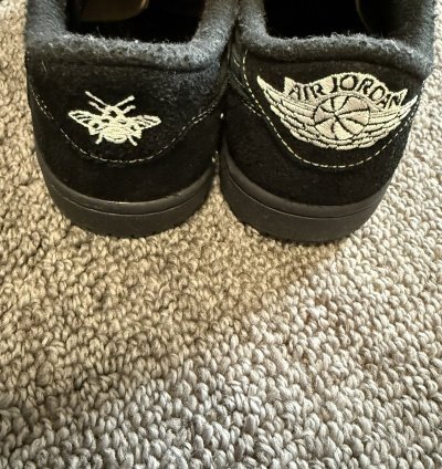Travis Scott Jordan 1 Low Black Phantom