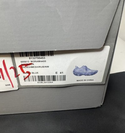 Balenciaga Defender Sneaker Faded Blue Brand New