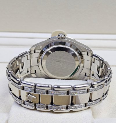 Rolex Pearlmaster Datejust Pearlmaster Original Factory Set Diamonds