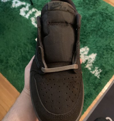 Travis Scott Jordan 1 Low Velvet Brown