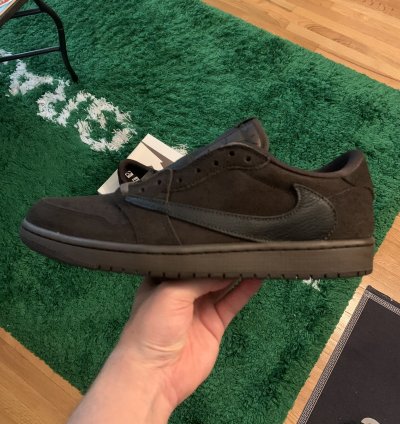 Travis Scott Jordan 1 Low Velvet Brown