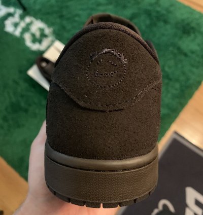 Travis Scott Jordan 1 Low Velvet Brown