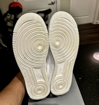 Air Force 1 07 Lv8 Double Air Pack - White Barely Volt