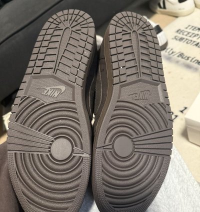Travis Scott Jordan 1 Low Velvet Mocha Brown