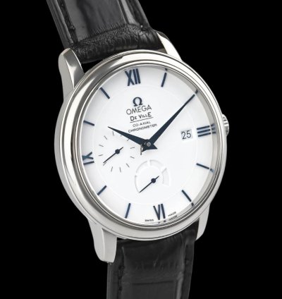 Omega De Ville Prestige Silver Dial Men Watch