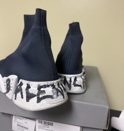 Balenciaga Graffiti Knit Runner