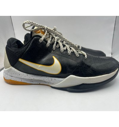 Nike Zoom Kobe 5 Del Sol Black Yellow Shoes Sneakers 7 5