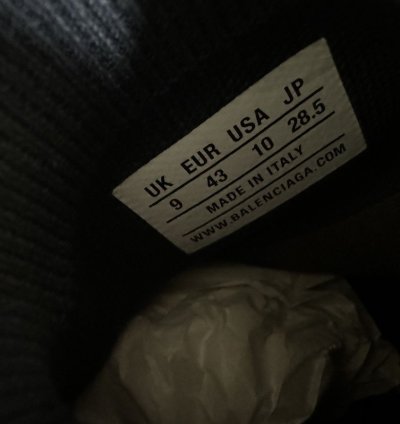 Balenciaga Graffiti Knit Runner