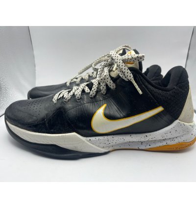 Nike Zoom Kobe 5 Del Sol Black Yellow Shoes Sneakers 7 5