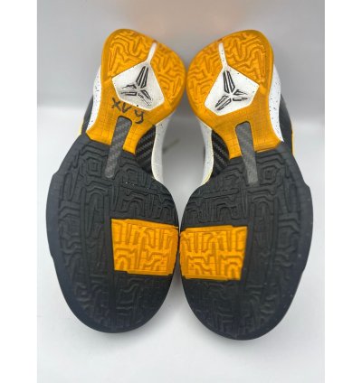 Nike Zoom Kobe 5 Del Sol Black Yellow Shoes Sneakers 7 5
