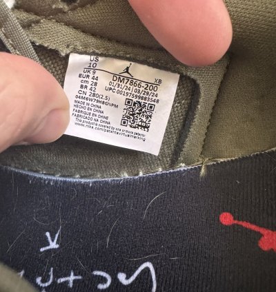 Travis Scott Jordan 1 Medium Olive