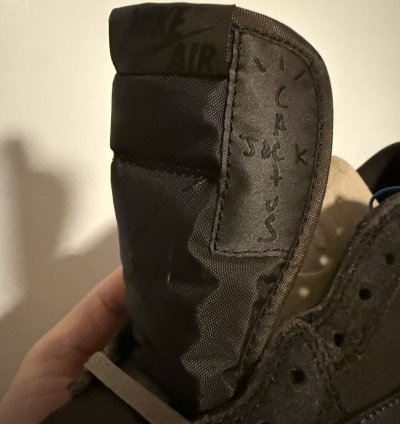 Travis Scott Jordan 1 Retro Low Velvet Brown Dark Mocha 12