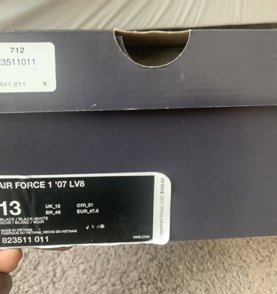 Air Force 1 07 Lv8 Force Logo