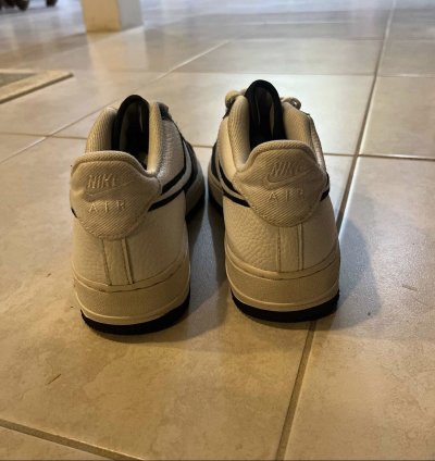 Air Force 1 07 Lv8 Gs Black White
