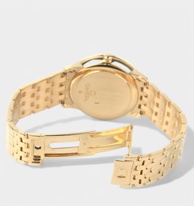 Omega De Ville Prestige Yellow Gold Silver Date 39 5mm Box Papers 424 50 37 20 02 002