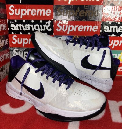 Nike Zoom Kobe 5 Xdr Inline 386430-101 Size 12