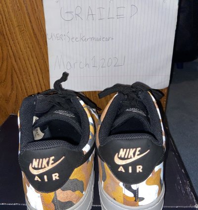 Air Force 1 07 Lv8 In Orange Black