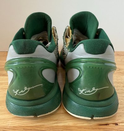 Nike Zoom Kobe 6 Medium Grey Gorgegreen Men Size 8
