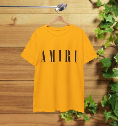 Amiri Core T-shirt Gold Shirt Usa Size