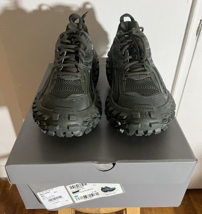 Balenciaga Khaki Defender Sneaker