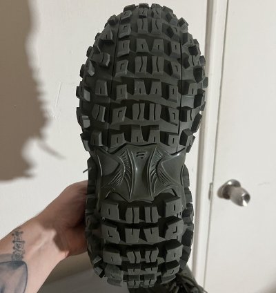 Balenciaga Khaki Defender Sneaker