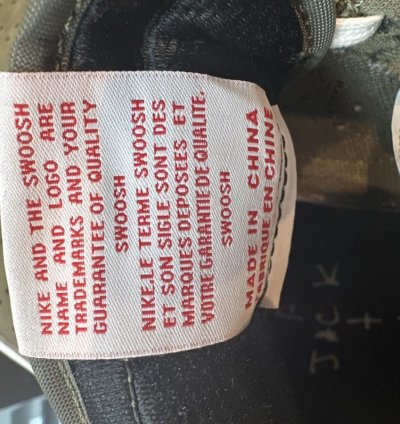 Travis Scott Jordan 1 Reverse Olive Cactus Jaxk