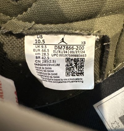 Travis Scott Jordan 1 Reverse Olive Cactus Jaxk