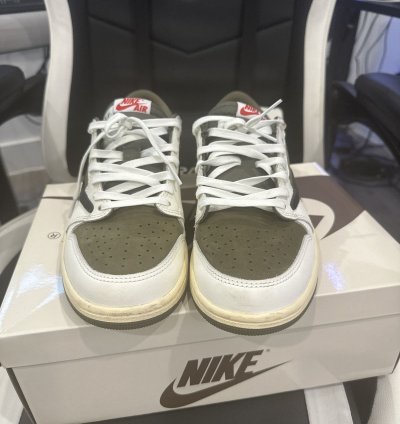 Travis Scott Jordan 1 Reverse Olive Cactus Jaxk