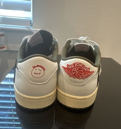 Travis Scott Jordan 1 Reverse Olive Cactus Jaxk
