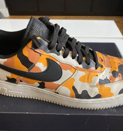 Air Force 1 07 Lv8 Orange Camo