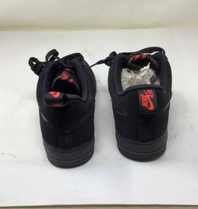 Air Force 1 07 Lv8 Reflective Swoosh - Black Crimson