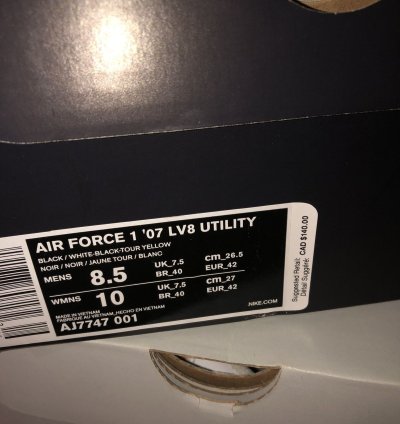 Air Force 1 07 Lv8 Sport Bulls 2018