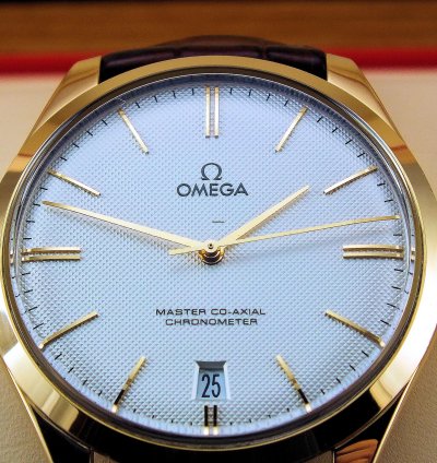 Omega De Ville Tr Sor Gold 18k Full Set 432 53 40 21 02 001
