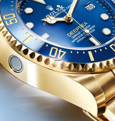 Rolex Sea-dweller Deepsea 18k Yellow Gold Oyster Bracelet Golden Smurf 136668lb New Release