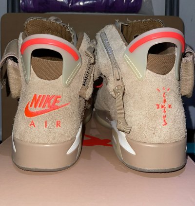 Travis Scott Jordan 6 British Khaki
