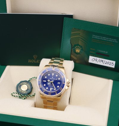 Rolex Sea-dweller Deepsea 2025 New Factory Stickers Deepsea Blue Dial 136668lb 44mm Full Set