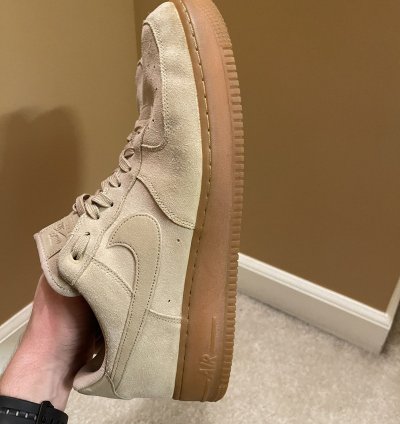 Air Force 1 07 Lv8 Suede Mushroom